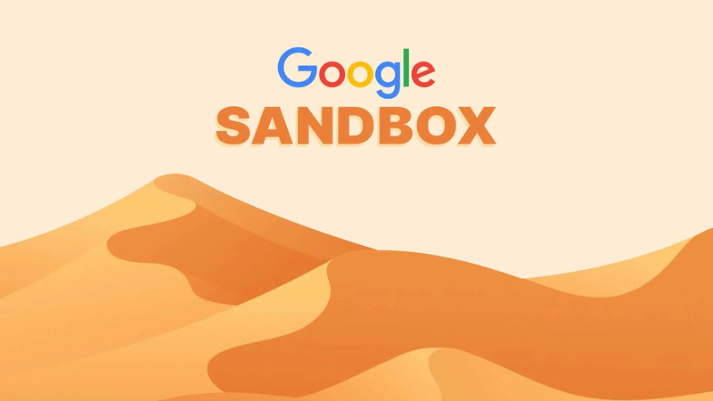 Việc nhận biết một trang web bị Google Sandbox không