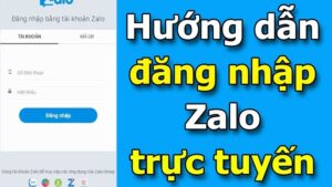 Cách Đăng Nhập Zalo Web Trên Máy Tính