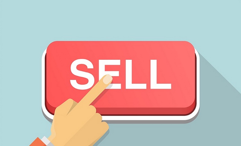 "Sell" là một từ tiếng Anh, có nghĩa là bán