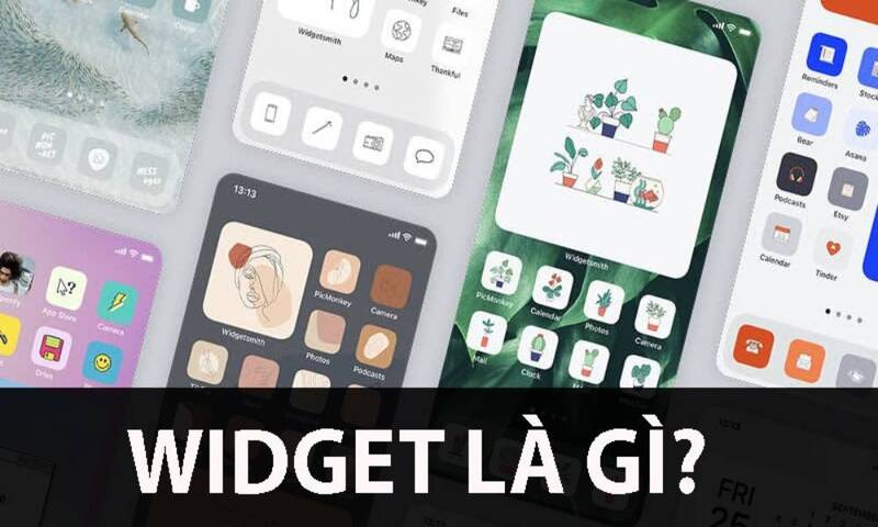 Những thông tin cần biết về Widget